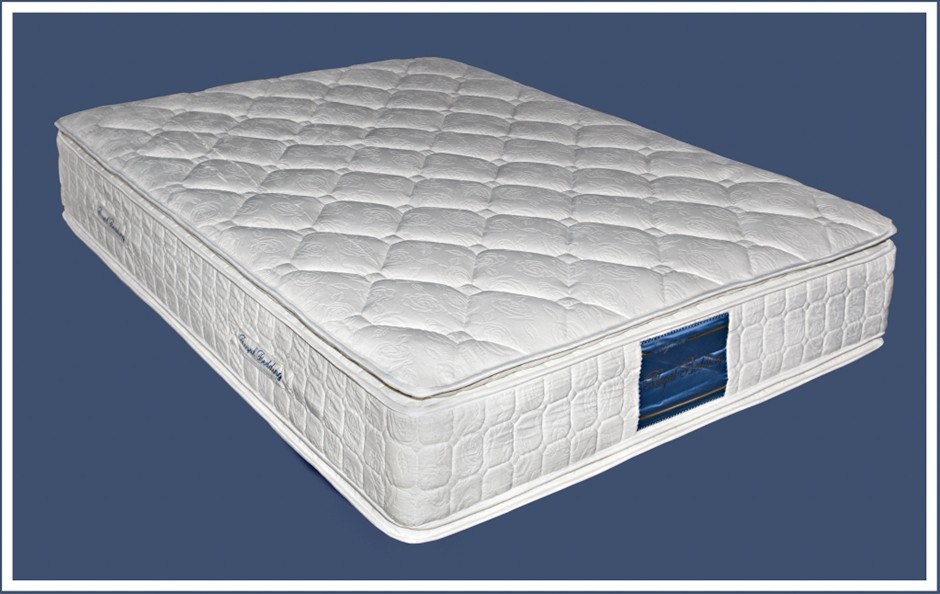 slumbertime queen size lifestyle pillow top innerspring mattress