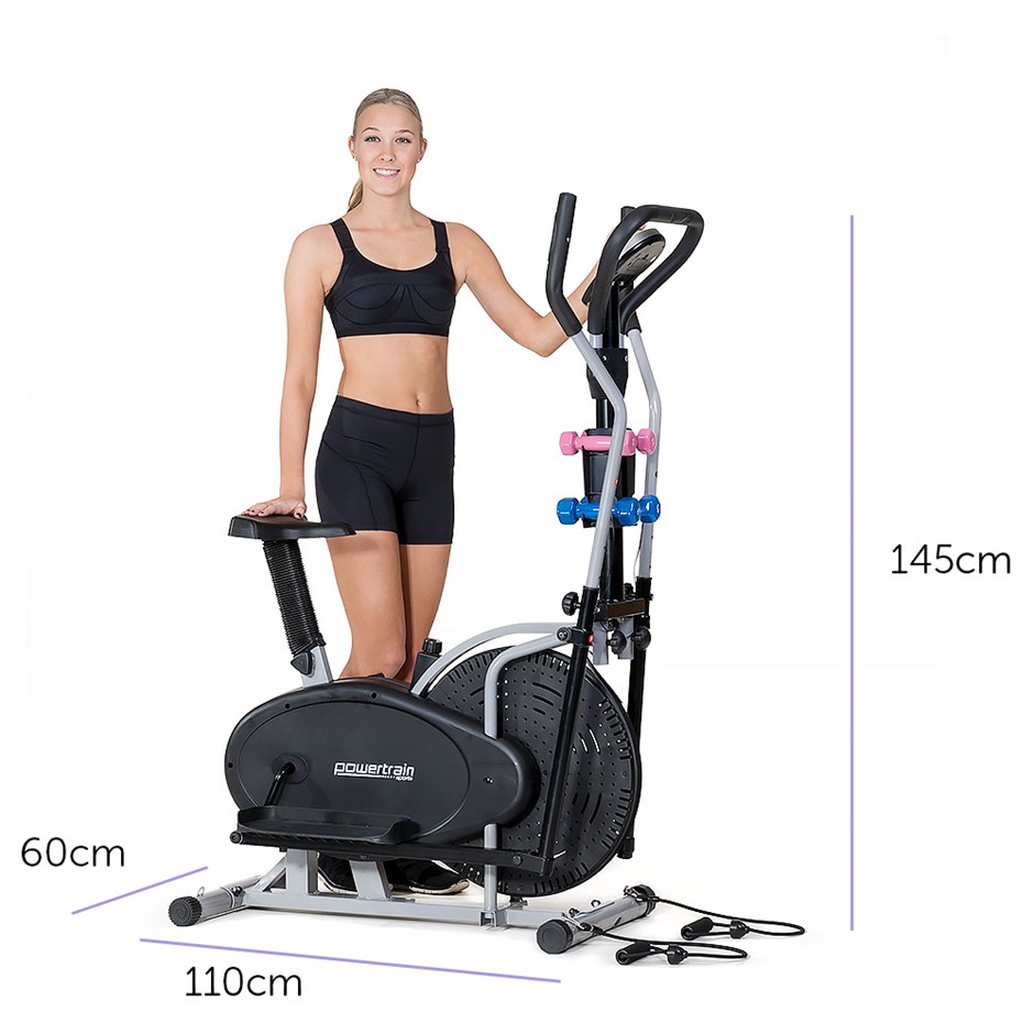 cross trainer and bike combined