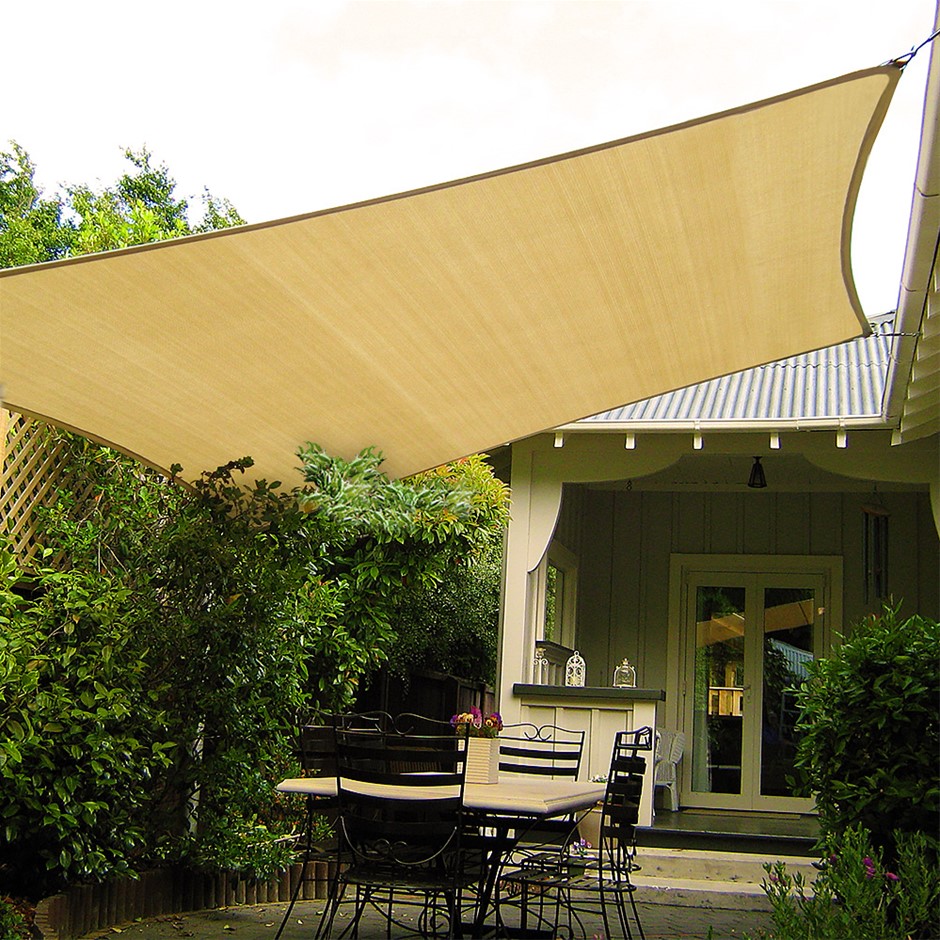 Wallaroo Shade Sail 6 x 4m Rectangle