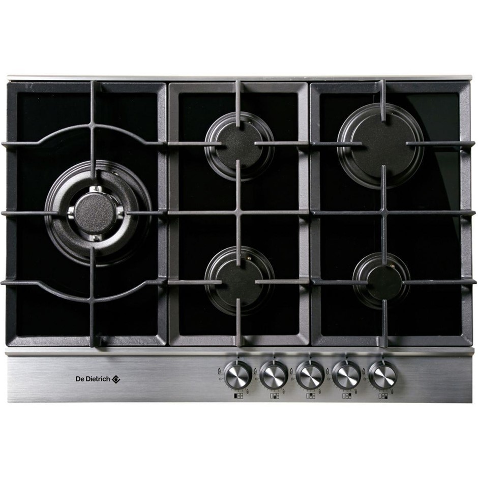 De Dietrich 72cm 5 Burners Corium Collection Gas Cooktop (DTG1175X