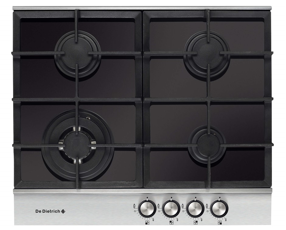 De Dietrich 60cm 4 Burners Black Glass G
