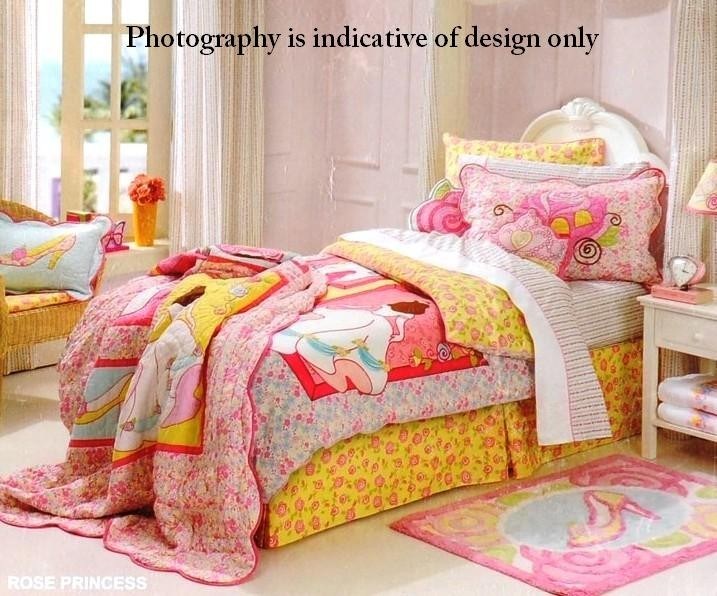 Freckles Rose Princess Double Quilt Cove
