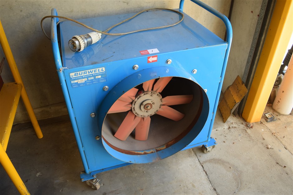 Burwell Portable 3 Phase Blower Ventilation Fan Auction 0001 9007562 Grays Australia