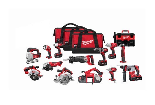 Milwaukee 2696-14 M18 18V 14 Tool Combo 