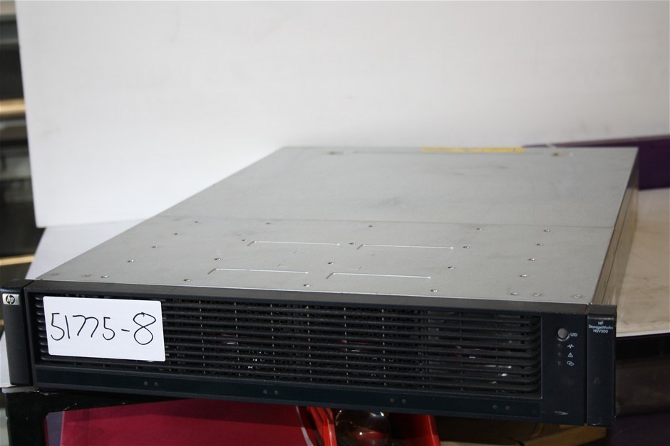 HP StorageWorks HSV300 Dual controller array. Auction (00087002532