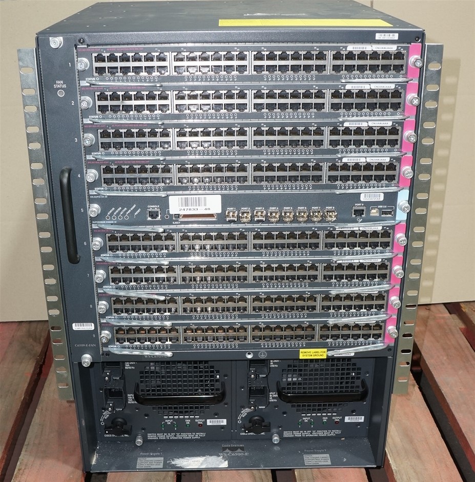 Cisco Ws C6500 E Ws C6509 E V04 Switch Auction 0009 2514146 Grays