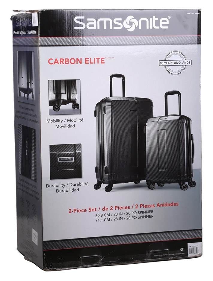 samsonite carbon elite suitcase