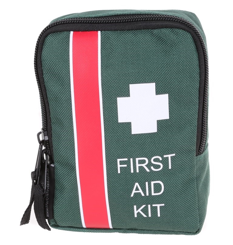 2 x Hikers 74pc First Aid Kits in Soft Zip Carry Case 15 x 12cm with