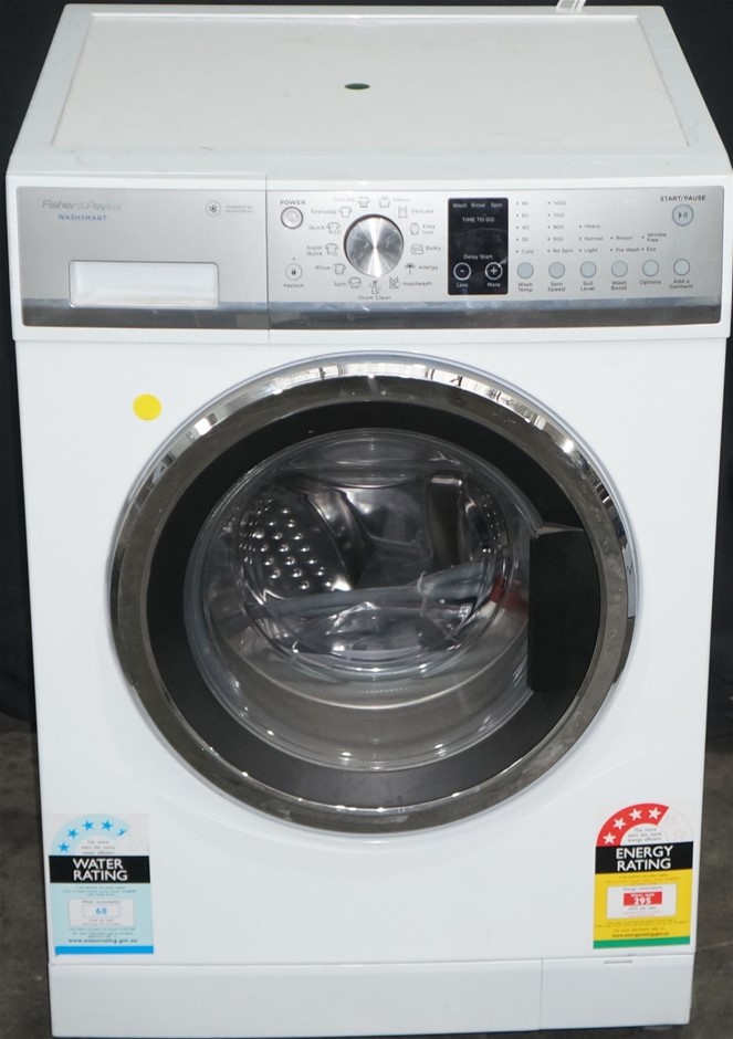Fisher & Paykel 8kg Washsmart Washing Machine (WH8060P2) Auction Australia