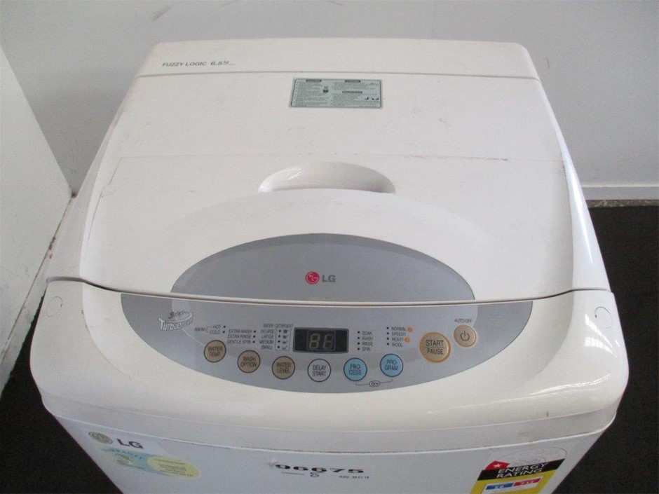 LG Fuzzy Logic 6.5Kg Top Load Washing Machine Auction (00487018882