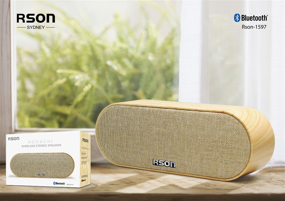Rson Kodachi Yellow Wireless Speaker (15