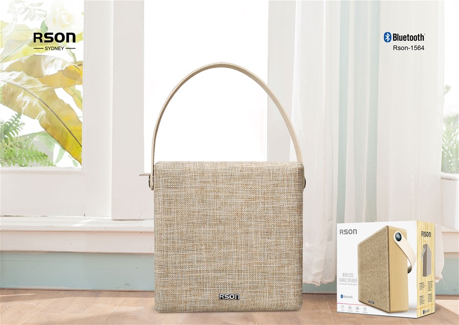 Rson Wireless Brown Fabric Handy Box Spe