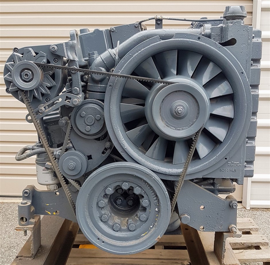 Deutz 4 Cylinder 24v Turbo Diesel Engine Auction (0001-9008218) | Grays