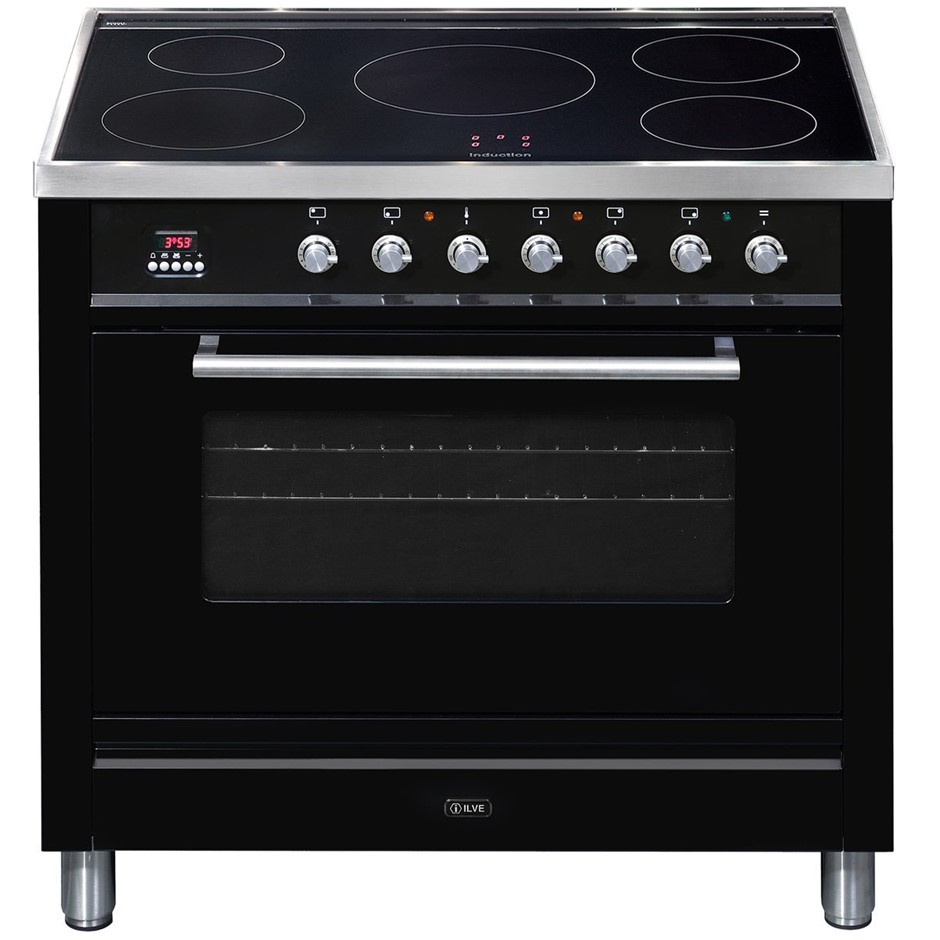 ILVE 90cm Freestanding Cooker Electric Oven/Induction Cooktop