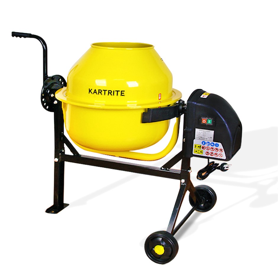 Kartrite Cement Concrete Mixer 63L Sand 