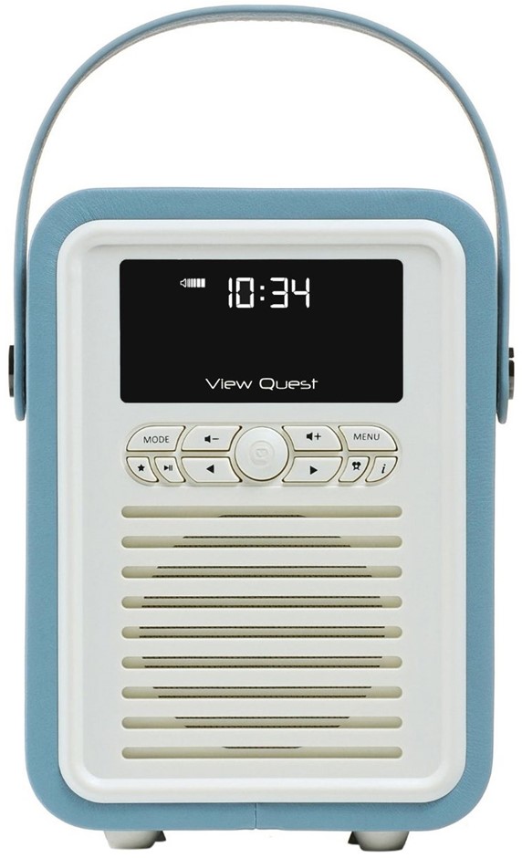 View Quest Retro Mini DAB+ FM Radio with