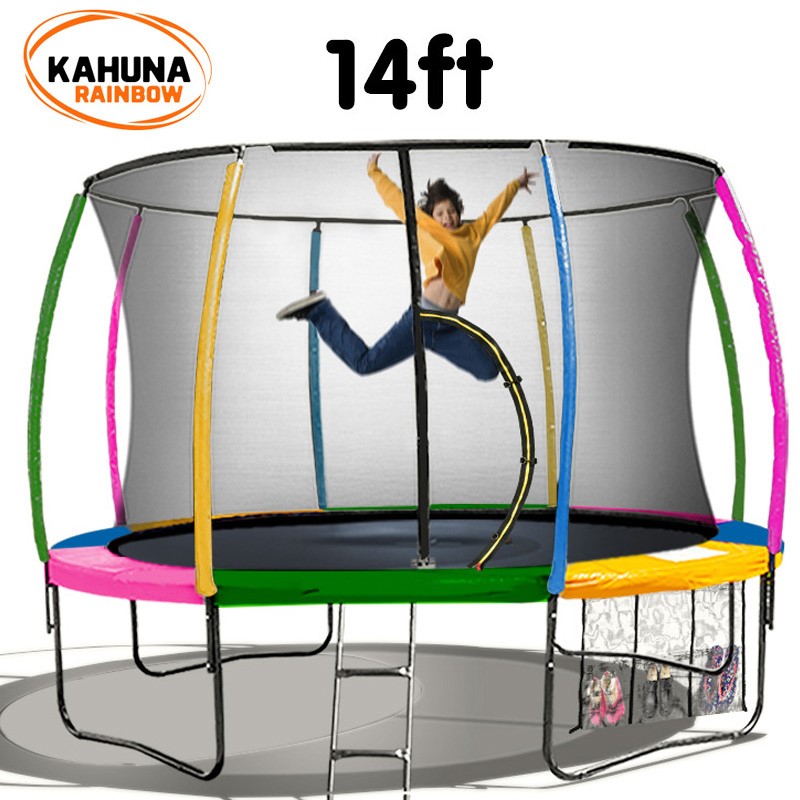 Kahuna Rainbow 14ft Trampoline