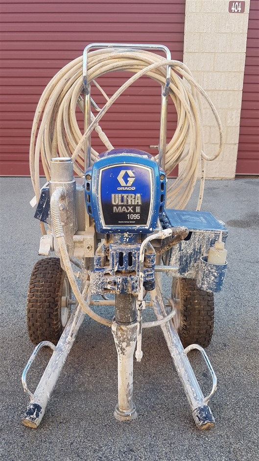 Graco Ultra Max II 1095 Commercial Airless Sprayer Auction (0001