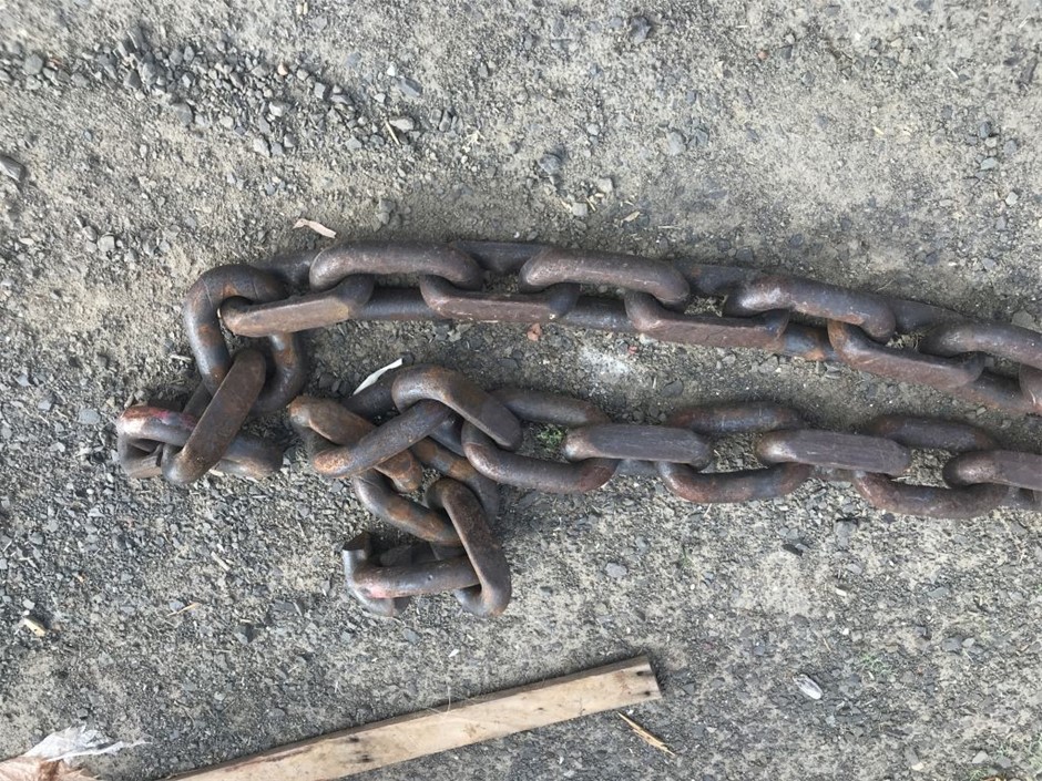 Scrub pulling chain 63 metre / 50mm gauge (approx) – used Auction (0022 ...