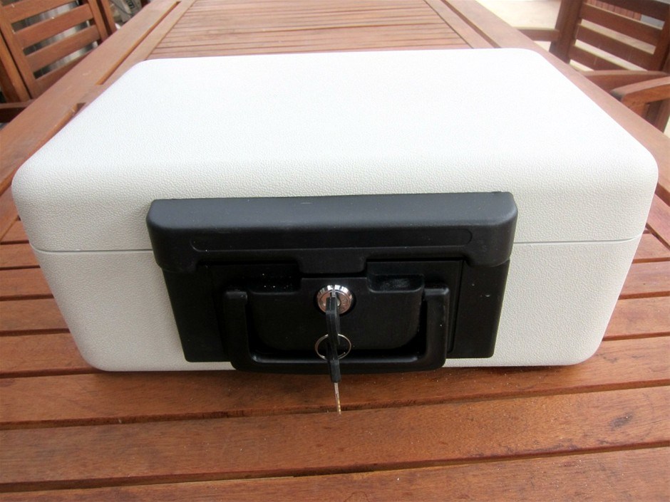 Fireproof Document Box for Home Office, Security Safe for Documents
