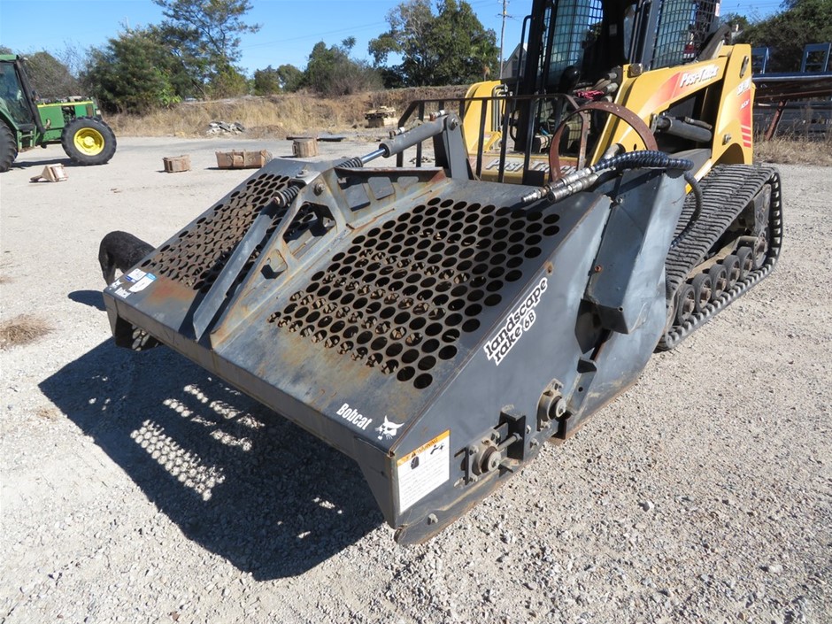 Bobcat landscape rake 6B Model LR 6B Serial No 063010092