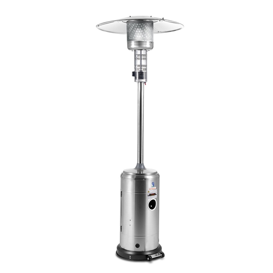 Devanti Portable Gas Patio Heater - Silv