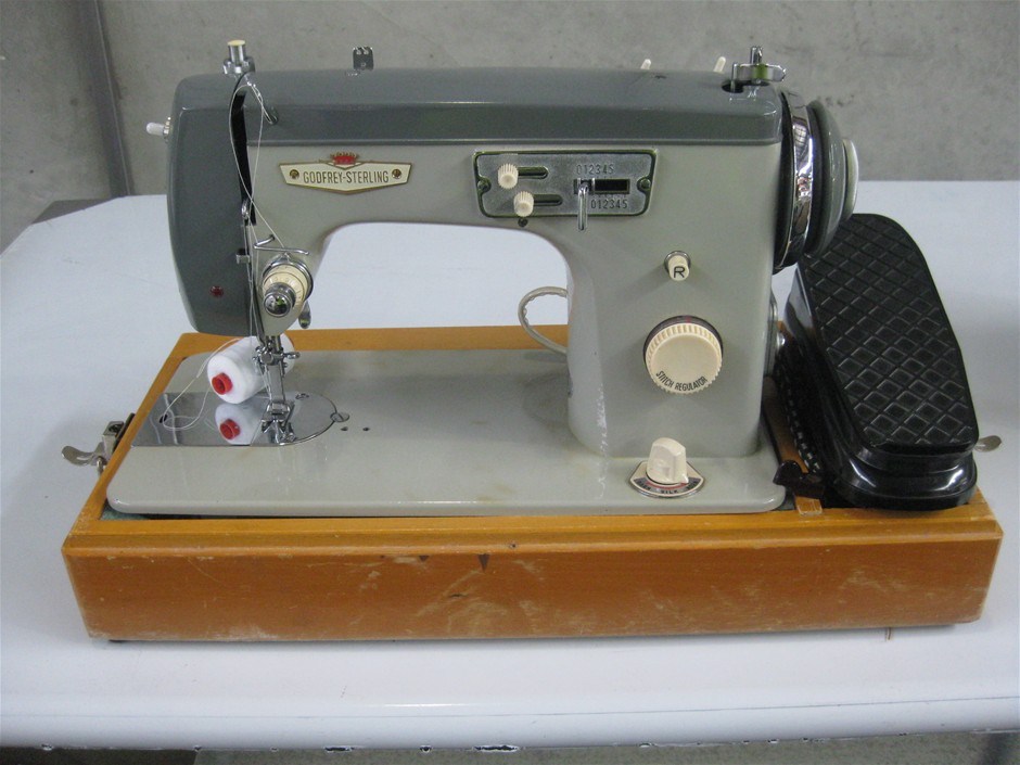 Godfrey Stirling Sewing Machine with Foot Pedal (SNNo Claim Number) Auction (00073110563