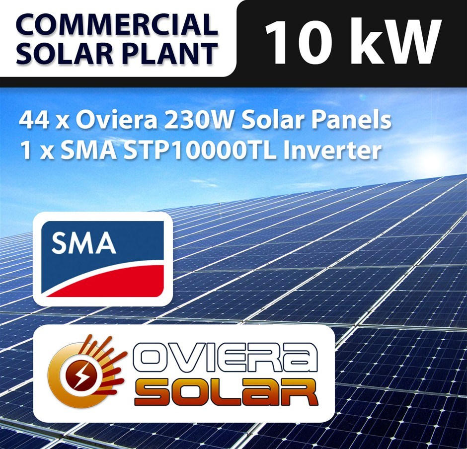10kW Solar Panels & Inverter $12,600 +Co