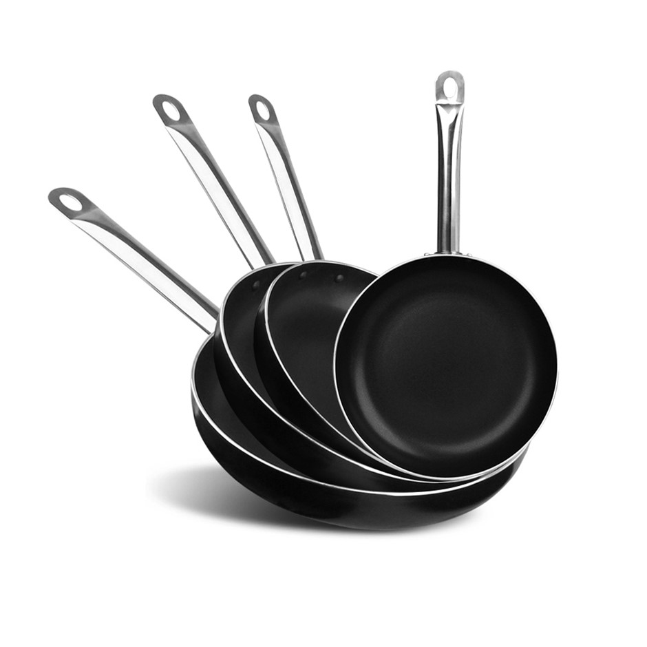 Solaris 4pc Fry Pan Non Stick Frying Fry