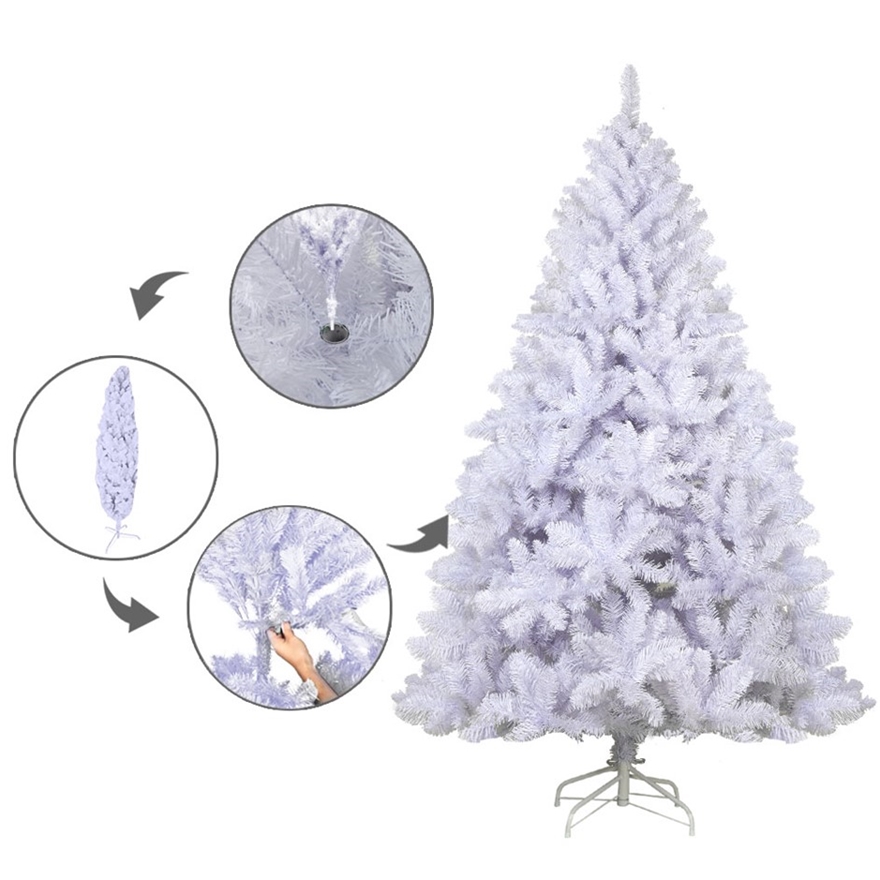 Buy Jingle Jollys 8FT Christmas Tree - White | Grays Australia