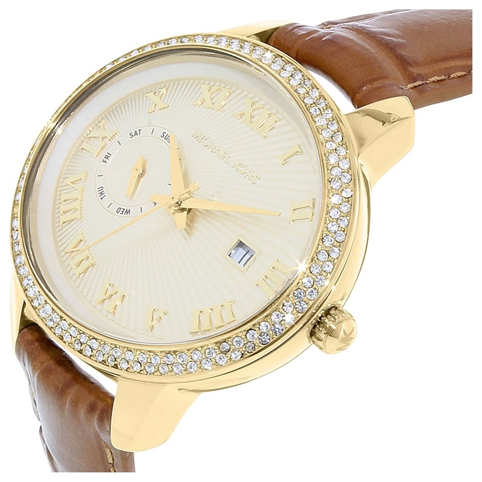 Luxury Michael Kors Couture 'Whitley' diamante ladies watch. Auction ...