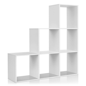 Artiss 6 Cube Staircase Display Shelf - 