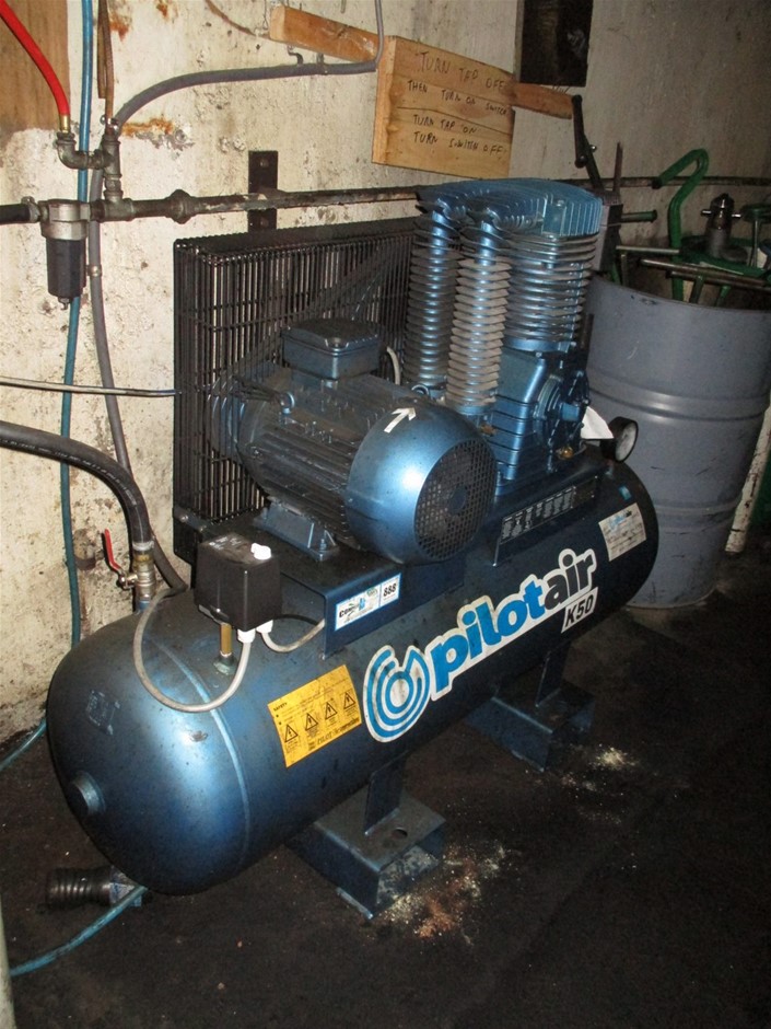 2004 Pilot K50 Air Compressor Auction (00207021613) Grays Australia