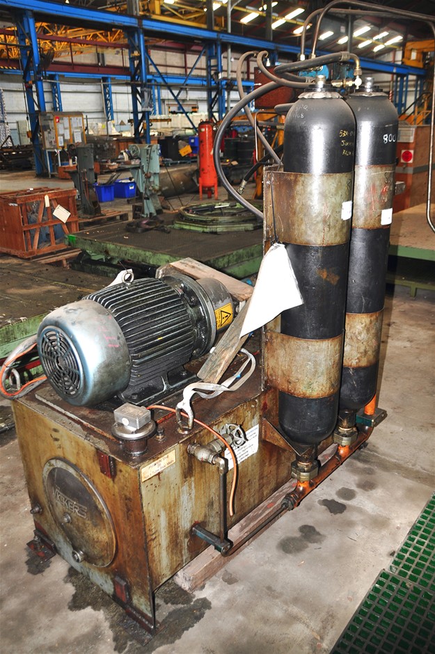 Hydraulic Power Pack with twin Accumulators Auction (01145036498