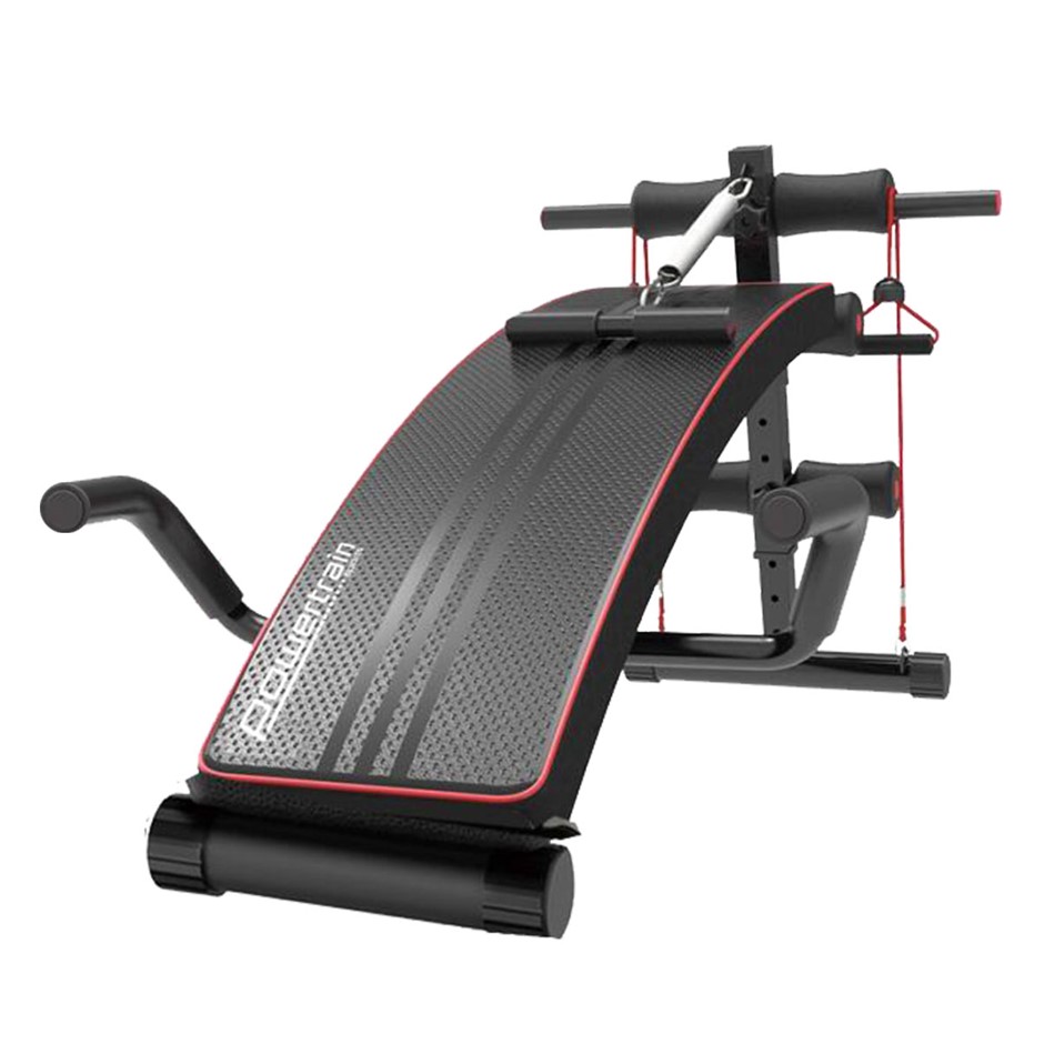 Powertrain Incline Sit-Up Bench with Res