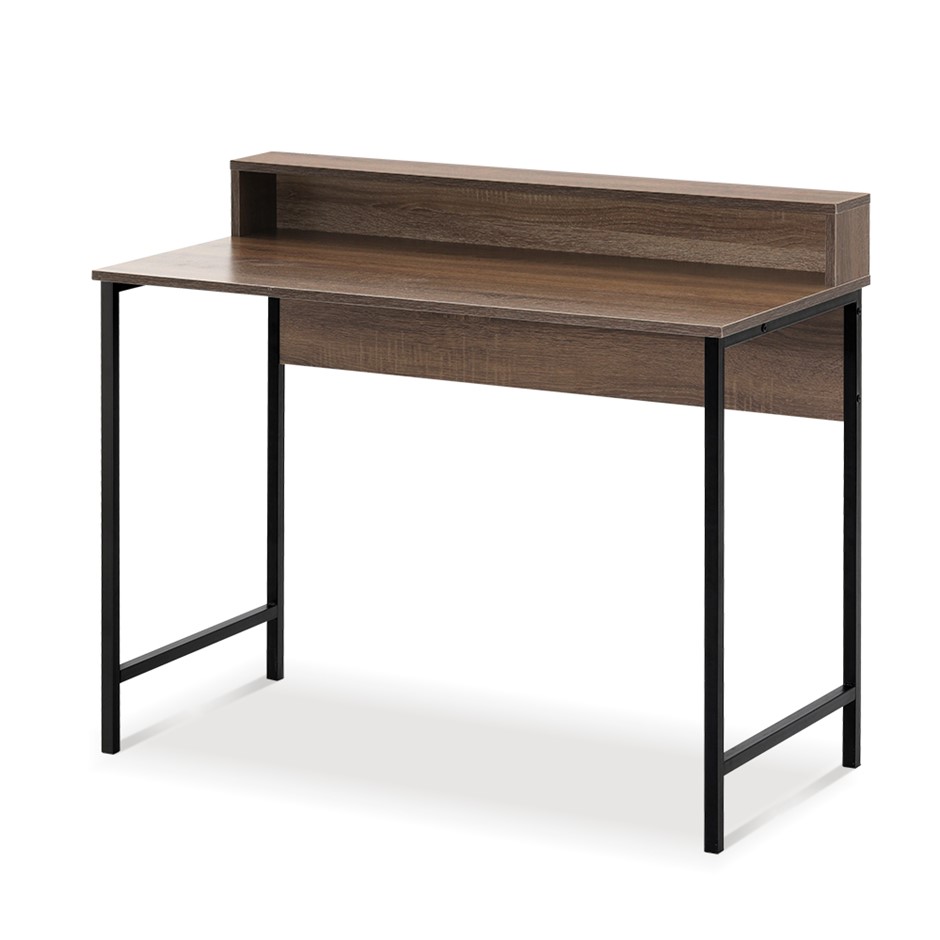 Artiss Computer Desk Metal Study Writing Office Table Cabinet Drawer