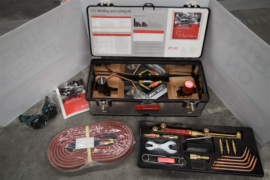 BOC ProMaster Oxy/Acetylene Welding Kit Auction (0002-9011005) | Grays