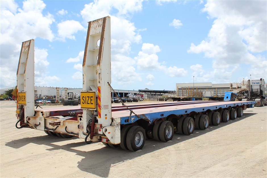 2004 Drake Trailers Drake Oct Mod Steer OD 8 Rows of 8 Platform Trailer ...