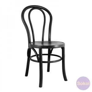 Replica Thonet No 18 Bentwood Chair - Timber BLACK RRP ...