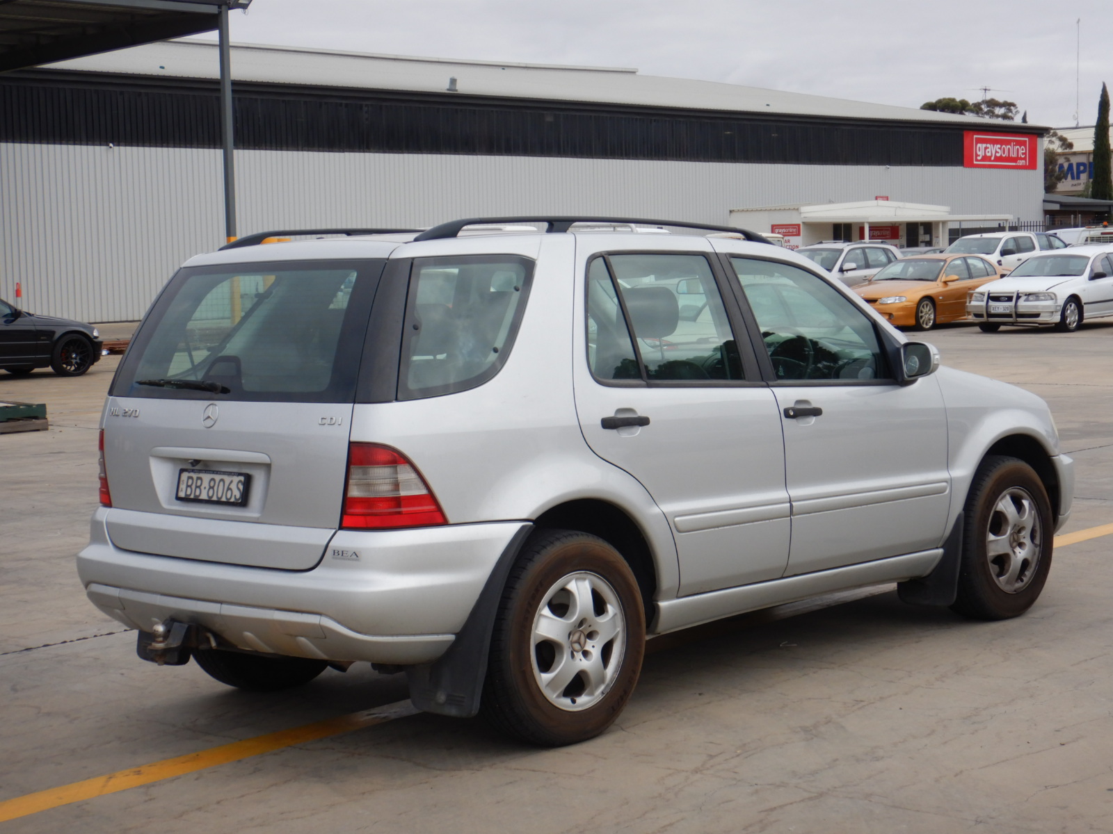 03 Mercedes Benz Ml 270 Cdi 4x4 Turbo Diesel Automatic 7 Seats Wagon Auction 0001 Grays Australia