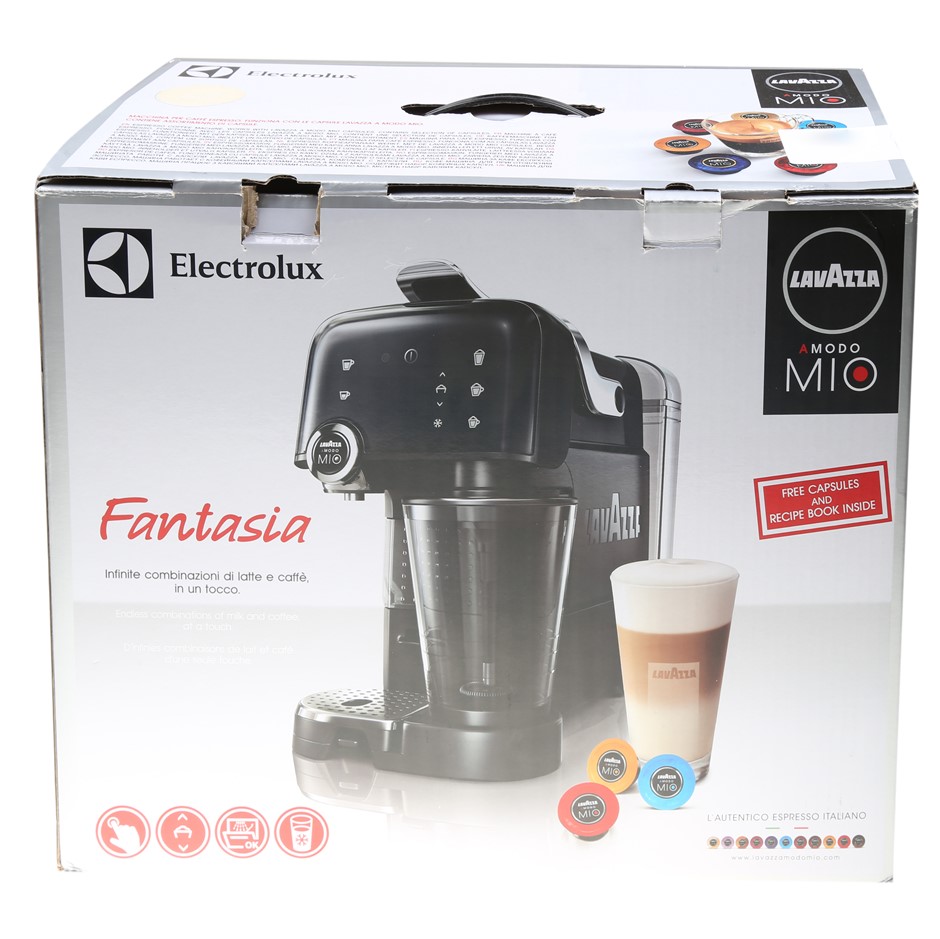 ELECTROLUX Lavazza a Modo MIO Fantasia Capsule Coffee Machine, Cream