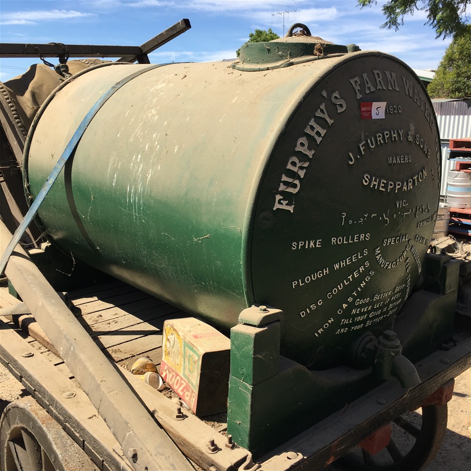 J.Furphy & Sons Tank Auction (00055037185) Grays Australia