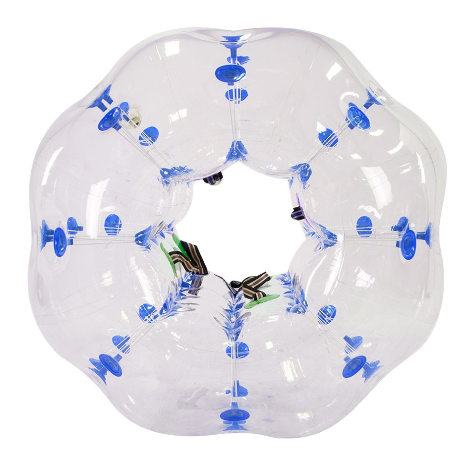 Buy 1.5m Inflatable Bumper Ball Body Bubble Outdoor Transparent - Blue ...