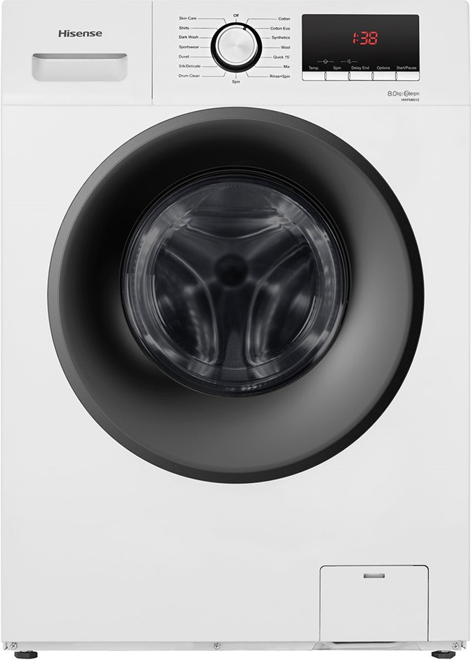 Hisense HWFM8012 8kg Front Load Washing 