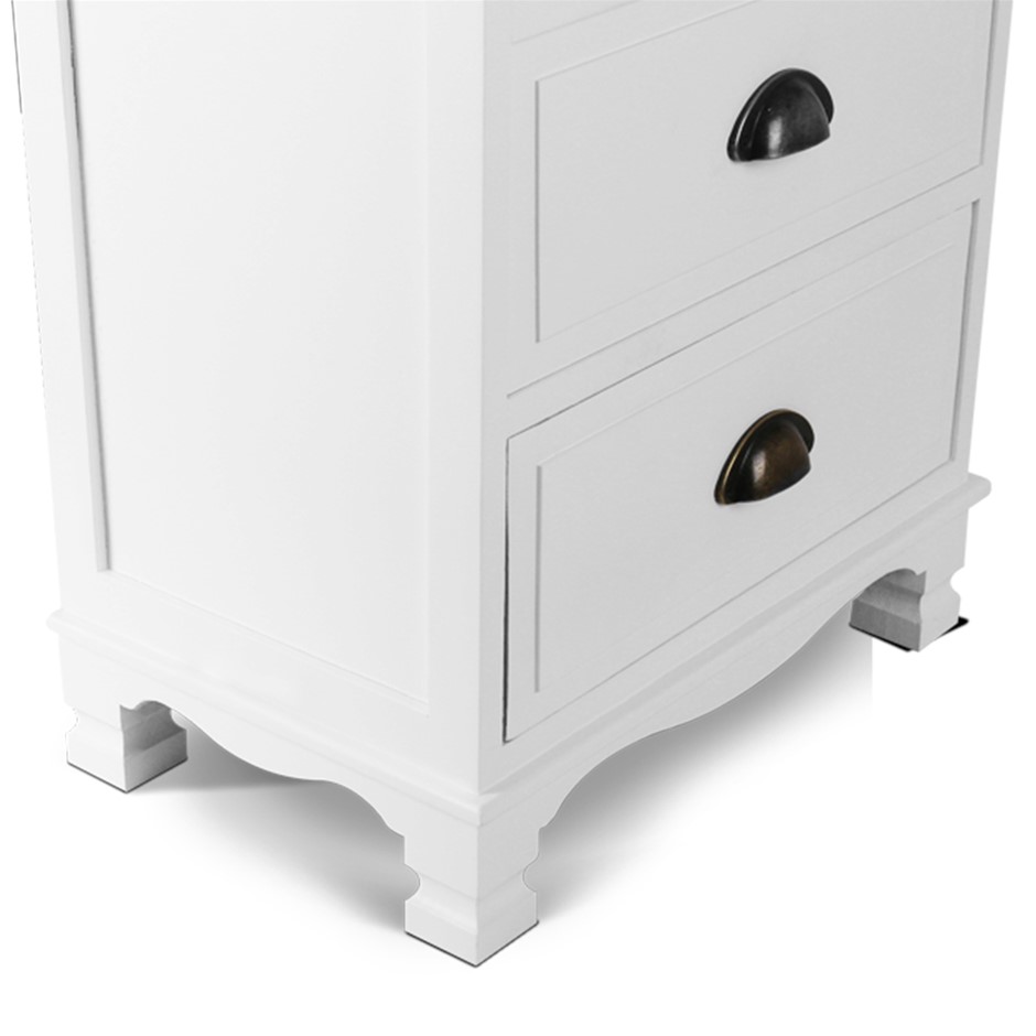 Buy Vintage Bedside Table Drawers Side Table Storage Nightstand