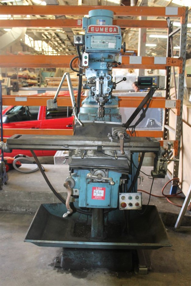 Vertical Milling Machine Auction (00545036877) Grays Australia
