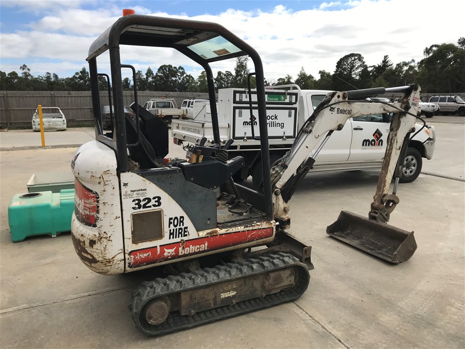 2008 Bobcat 323 Mini Excavator Auction (0072-3015474) | Grays Australia