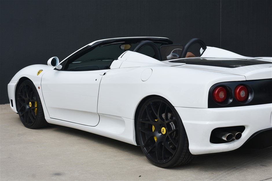 2001 ferrari 360 spider price