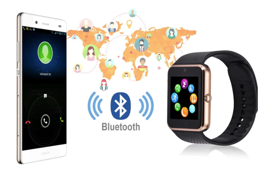 smartwatch gt08 gold