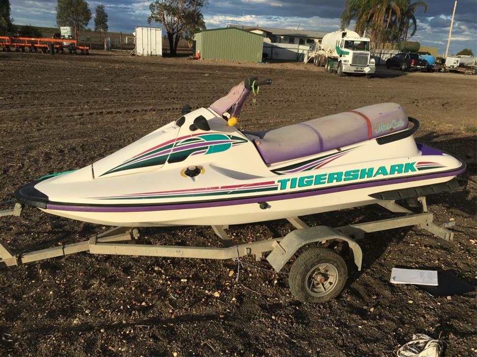 Jet Ski, Monte Carlo Tiger Shark Auction (00105037666) Grays Australia